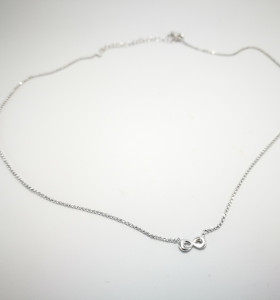 9-1-186736-1-Cadena eslabones tipo rolo Infinito ECL9354 de Rodio 