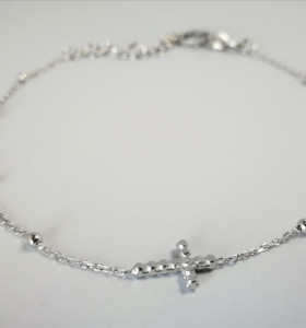 9-1-186993-1-Pulsera 3 cruces EBR19499 Rodio