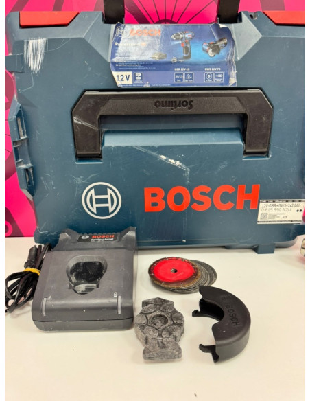 7-7-79030-4-Taladro Kit Bosch GSR 12V-15 GWS 12V-76