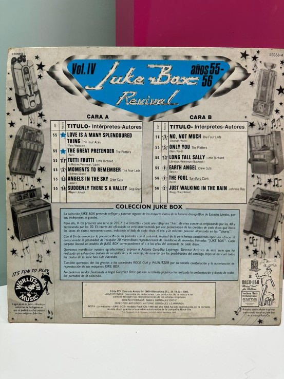 9-9-49191-2-Sonido Vinilo Colección Juke Box revival artistas originales