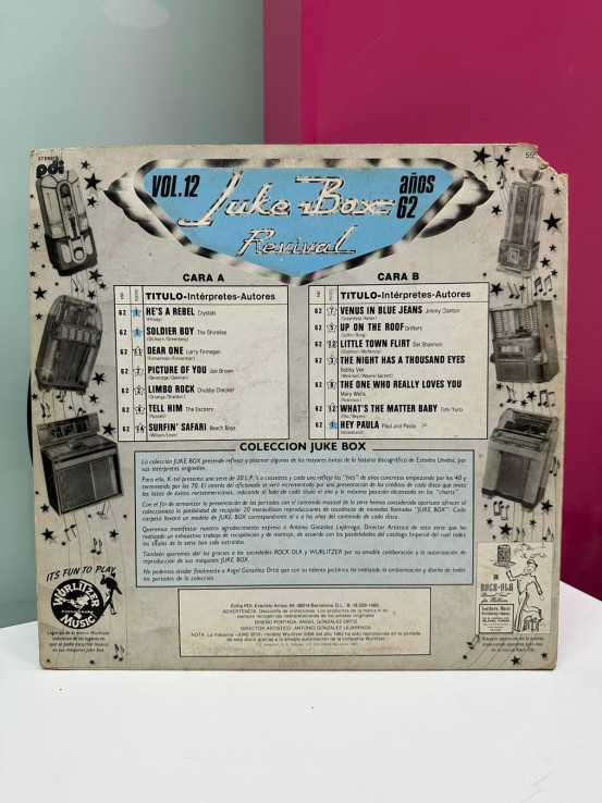 9-9-49190-2-Sonido Vinilo Colección Juke Box revival vol.12