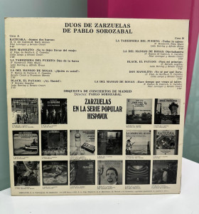 9-9-49196-1-Sonido Vinilo Pablo Sorozabal. Duos de Zarzuelas 2