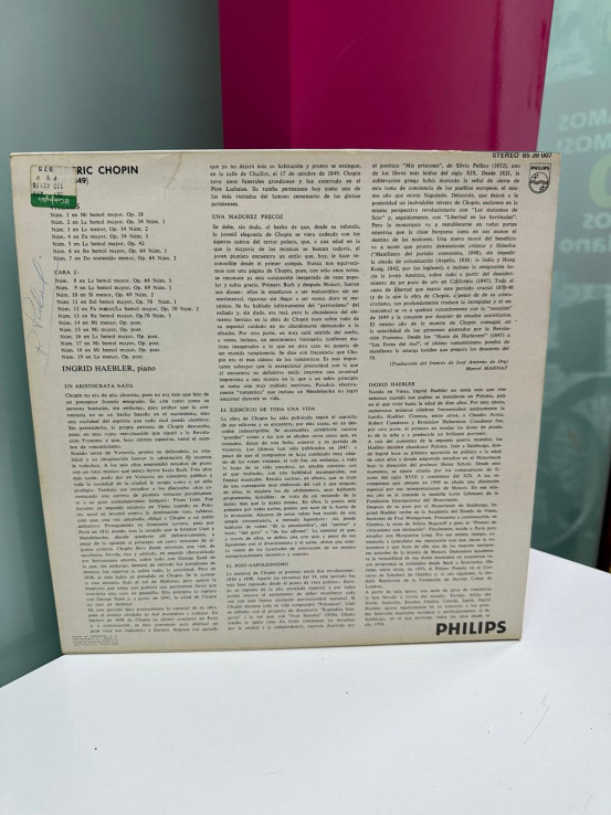 9-9-61047-2-Vinilo Chopin. Integral de los 19 valses 