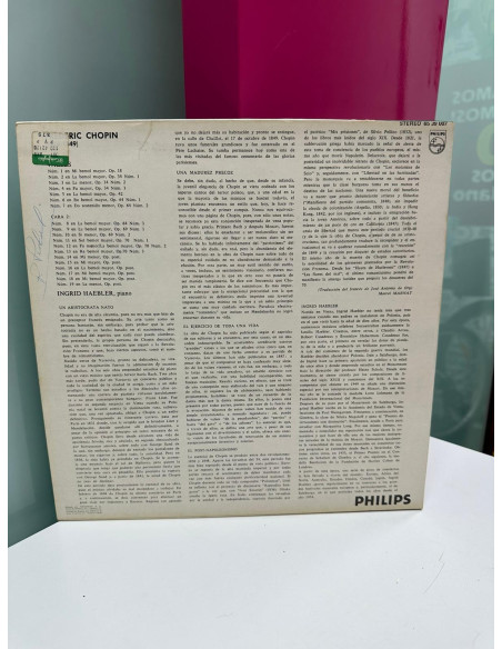 9-9-61047-2-Vinilo Chopin. Integral de los 19 valses 