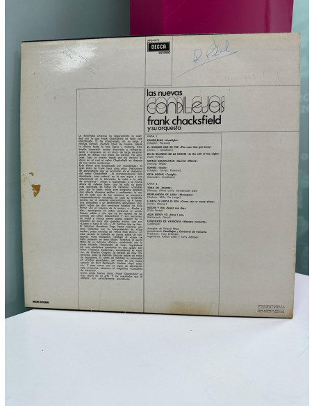 9-9-49205-2-Sonido Vinilo Las nuevas candilejas. Frank Chaksfield y su orquesta