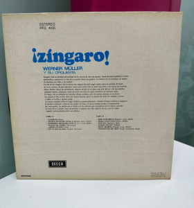 9-9-51495-1-Vinilo Zíngaro. Werner Müller y su orquesta
