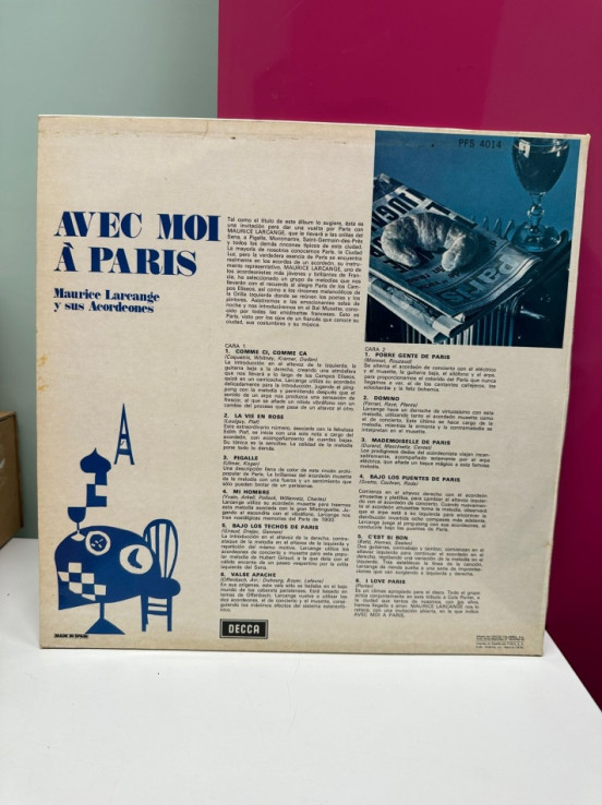 9-9-61038-2-Vinilo Avec Moi a Paris