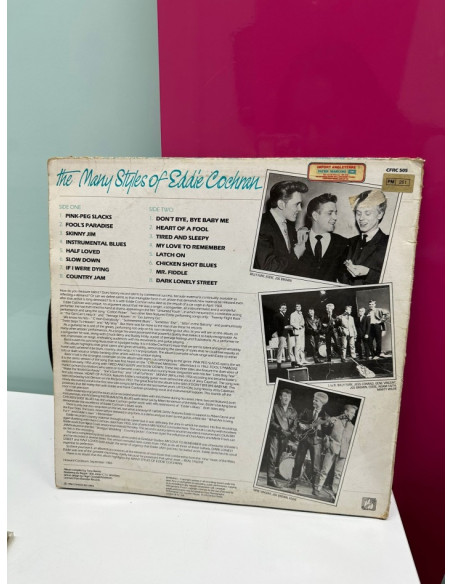9-9-61050-3-Vinilo Eddie Cochran