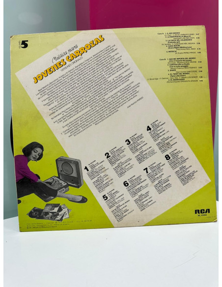 9-9-61062-1-Vinilo Música para jóvenes carrozas versiones originales vol.5