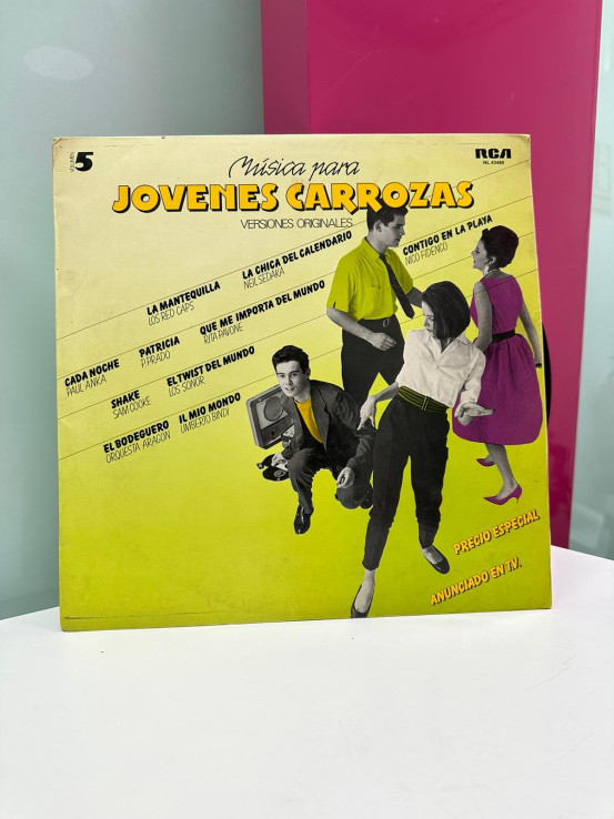 9-9-61062-2-Vinilo Música para jóvenes carrozas versiones originales vol.5