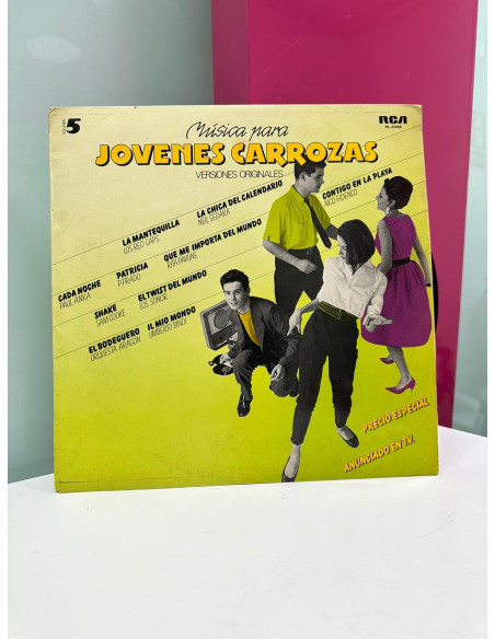 9-9-61062-2-Vinilo Música para jóvenes carrozas versiones originales vol.5