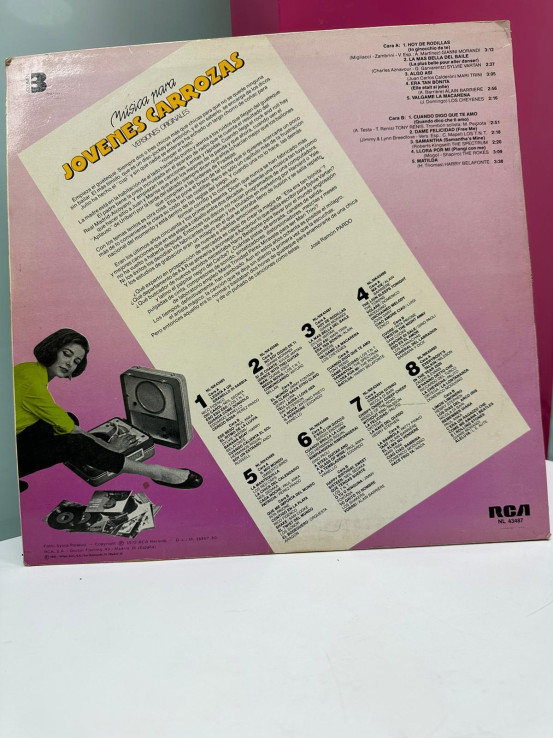 9-9-61063-2-Vinilo Música para jóvenes carrozas versiones originales vol.3