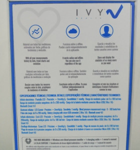 9-6-154556-1-Tensiometro IVY HEALTH De Brazo SIN USO 2