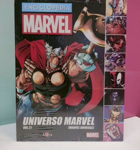 9-9-51090-1-Cómic Enciclopedia marvel 96 Universo Marvel vol.21