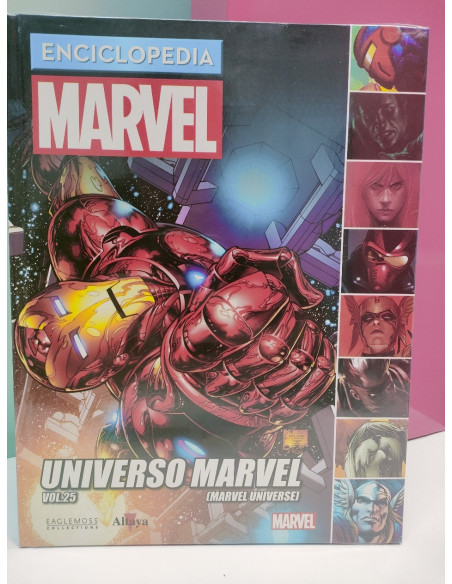 9-9-51093-1-Cómic Enciclopedia marvel 100 Universo Marvel vol.25