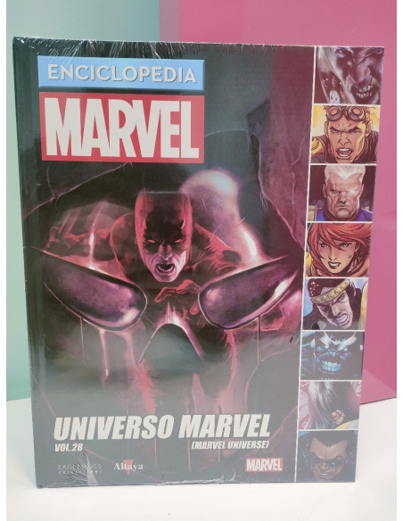 9-9-51096-1-Cómic Enciclopedia marvel 103 Universo Marvel vol.28