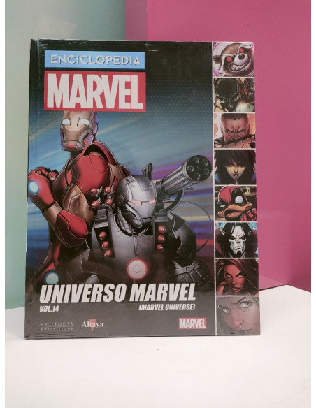 9-9-51216-1-Cómic Enciclopedia marvel 89 Universo Marvel vol.14