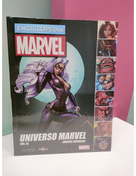 9-9-51217-1-Cómic Enciclopedia marvel 91 Universo Marvel vol.16