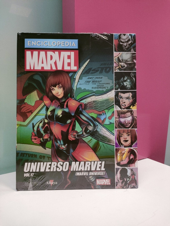 9-9-51219-1-Cómic Enciclopedia marvel 92 Universo Marvel vol.17