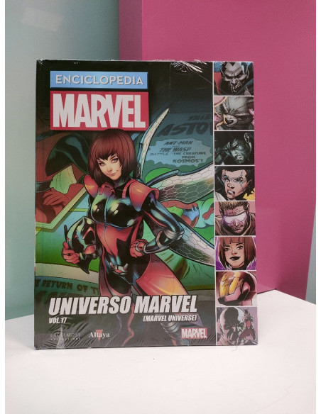 9-9-51219-1-Cómic Enciclopedia marvel 92 Universo Marvel vol.17