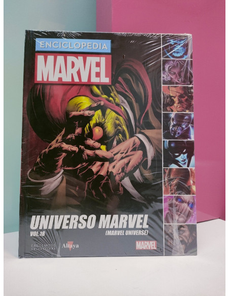 9-9-51220-1-Cómic Enciclopedia marvel 93 Universo Marvel vol.18
