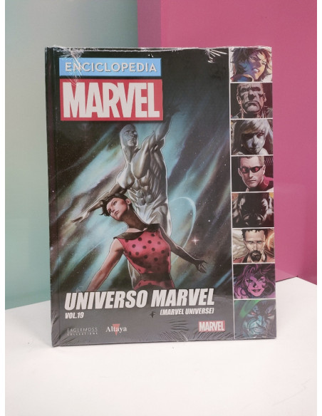 9-9-51221-1-Cómic Enciclopedia marvel 94 Universo Marvel vol.19