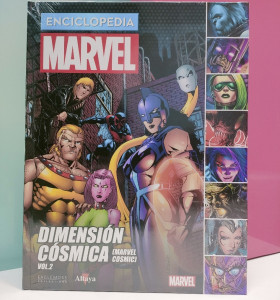 9-9-51232-1-Cómic Enciclopedia marvel 35 Dimension Cosmica vol.2