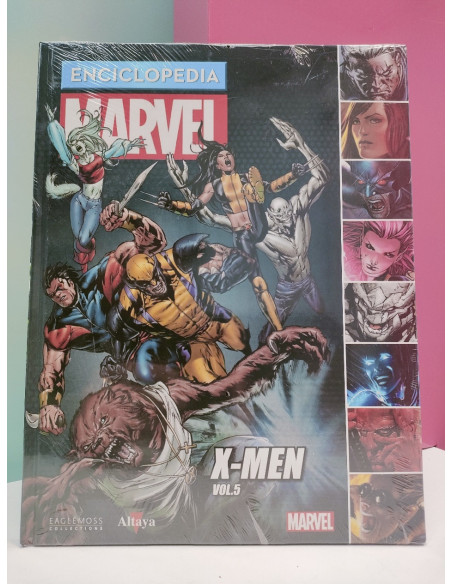 9-9-51233-1-Cómic Enciclopedia marvel 36 X-men vol.5