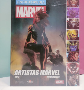 9-9-51236-1-Cómic Enciclopedia marvel 75 Artistas Marvel vol.5