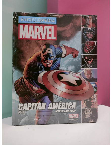 9-9-51582-1-Enciclopedia Enciclopedia marvel 5 Capitan America vol.1