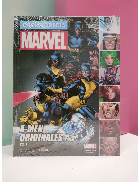 9-9-51586-1-Enciclopedia Enciclopedia marvel 18 X-men originales vol.1