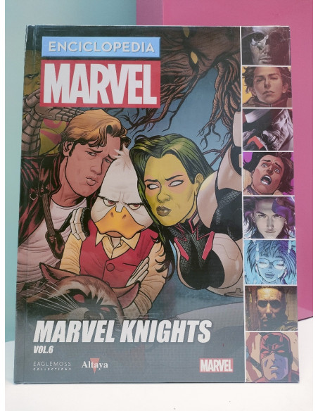 9-9-51235-1-Cómic Enciclopedia marvel 74 Marvel Knights vol.6