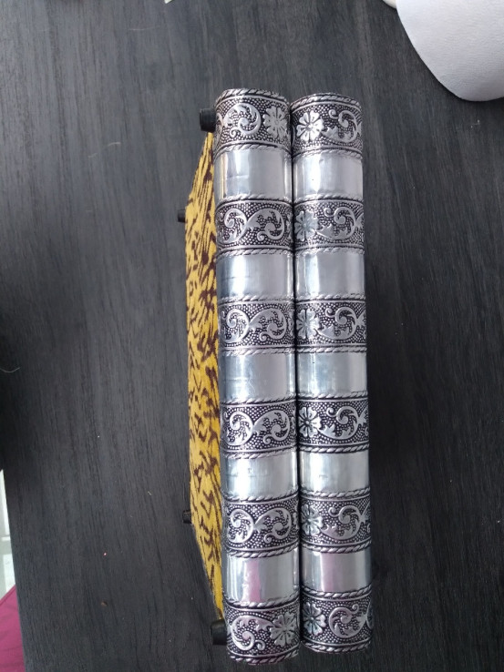 9-9-44812-3-Varios Joyero De Latón Piel De Leopardo