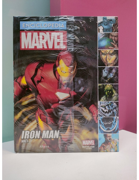 9-9-51580-2-Enciclopedia Marvel Ironman vol.1 y Los Vengadores vol.1