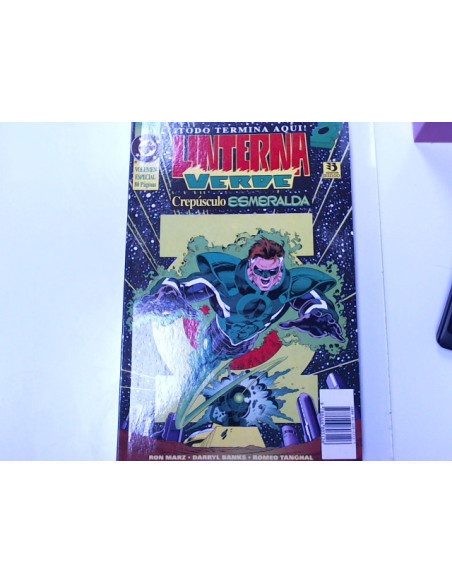 9-9-48276-1-Cómic Comic dc linterna verde crepusculo esmeralda