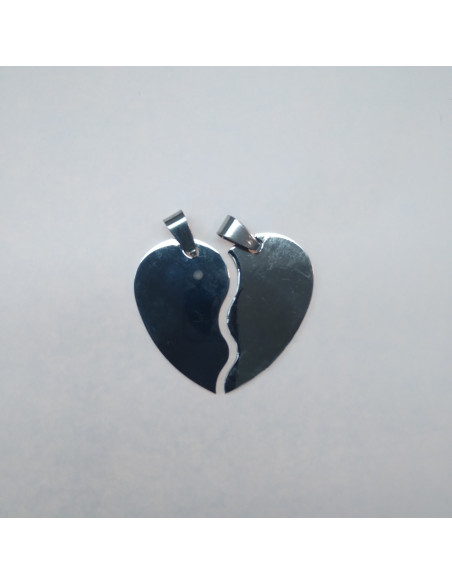 9-9-56868-1-Bisuteria Colgante Corazon partido 2 acero