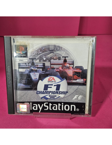8-8-70913-1-Videojuego PS1 F1 Championship Season 2000 (librillo)