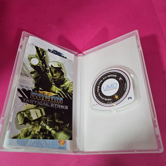8-8-70982-6-Videojuego PSP SOCOM : U.S. Navy SEALs Tactical Strike 