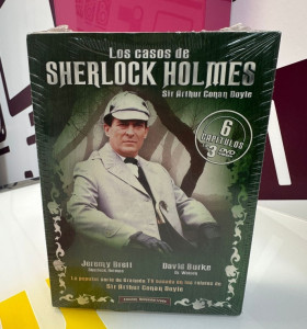 9-9-72285-2-Cine, DVD y películas los casos de sherlock holmes sir arthur conan (presintado)