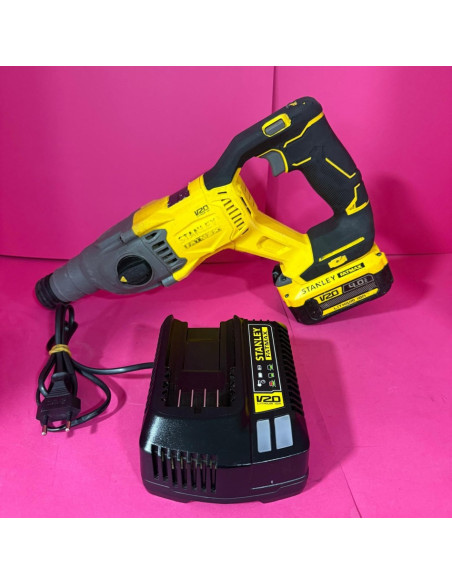 8-8-67701-1-Martillo A Bateria Percutor STANLEY FAT MAX SFMCH900