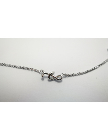 6-1-186712-2-Cadena eslabones tipo rolo Claves de Sol ECL8790 de Rodio 