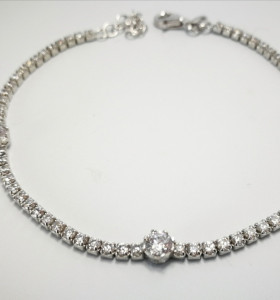 6-1-186826-1-Pulsera semirígida piedras 3 centrales BR 2305 Rodio 2