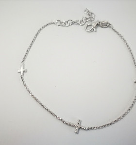 6-1-186920-1-Pulsera 3 cruces EBR19583 Rodio 2