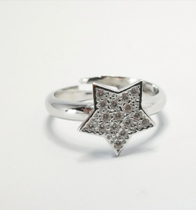 6-1-187084-1-Anillo con Estrella piedras de Rodio