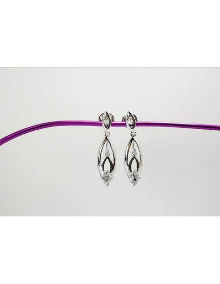 6-1-198185-2-Pendientes plata de ley 925 con circonitas