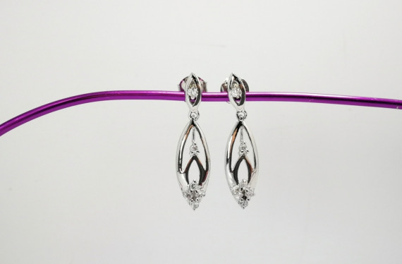 6-1-198185-4-Pendientes plata de ley 925 con circonitas