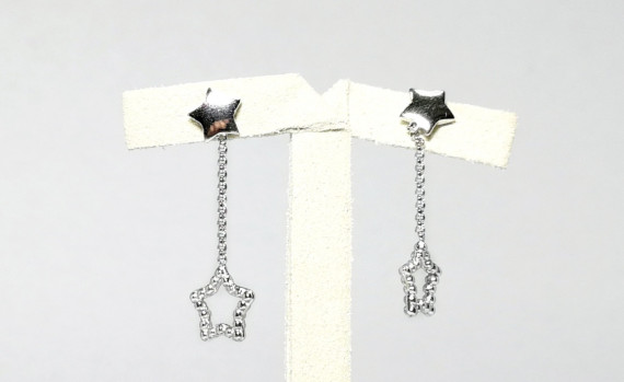 6-2-92976-2-Pendientes colgantes estrellas bolitas