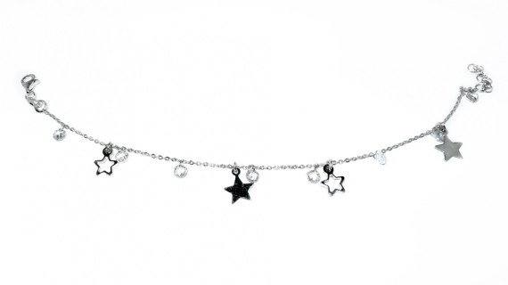 6-2-93184-4-Pulsera estrella con piedra colgante