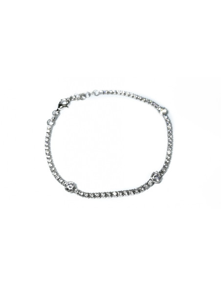 6-2-93201-2-Pulsera cordón circonitas 3 centrales