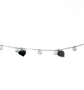 6-2-93352-1-Pulsera corazón con piedra colgante 2